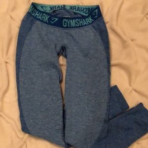 Gymshark flex leggings in blueberry marl/ marine